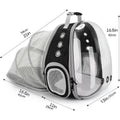 Sac à dos en mesh transparent extensible arrière