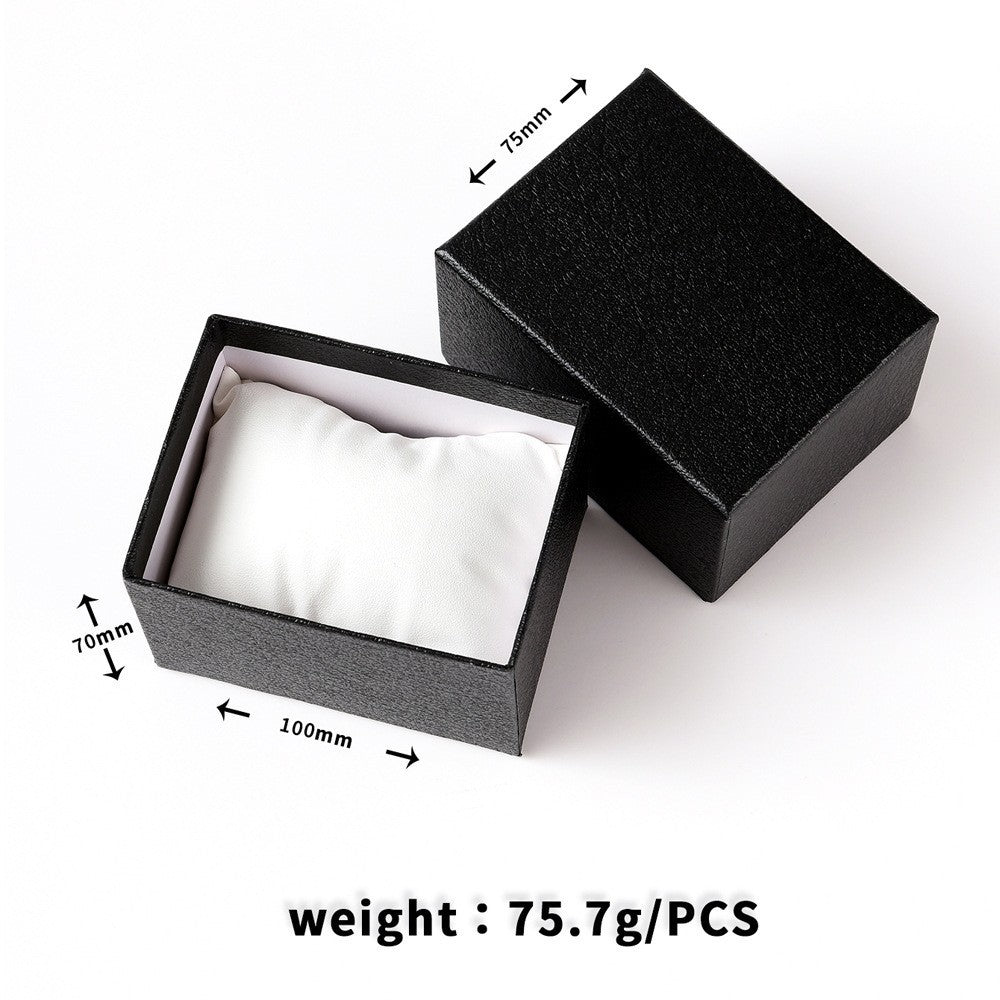 Ensemble de montres à quartz minimaliste noir pour hommes