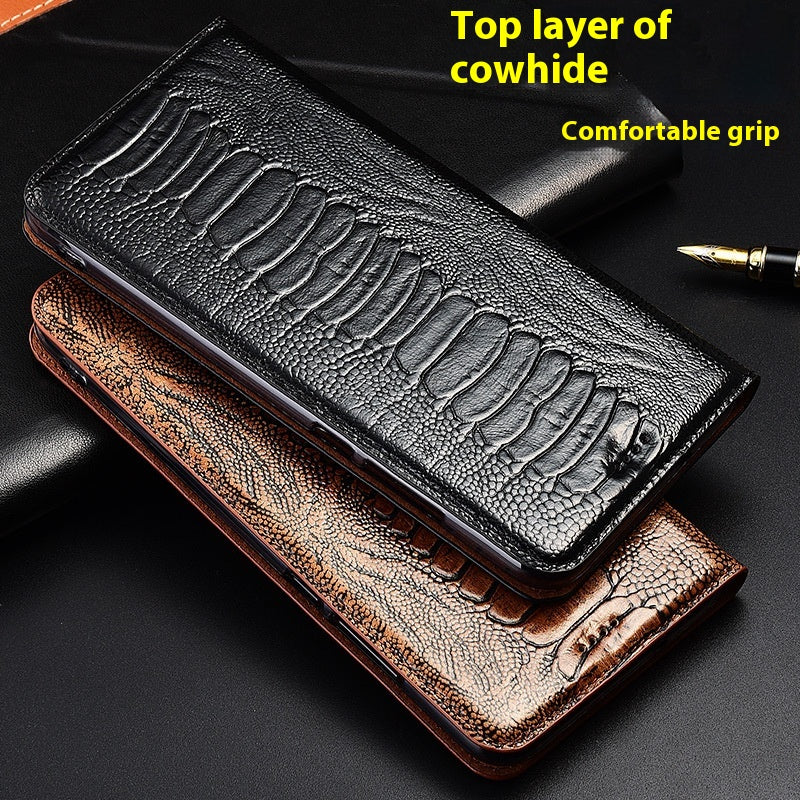 Convient pour le boîtier en cuir véritable 14 Flip Case