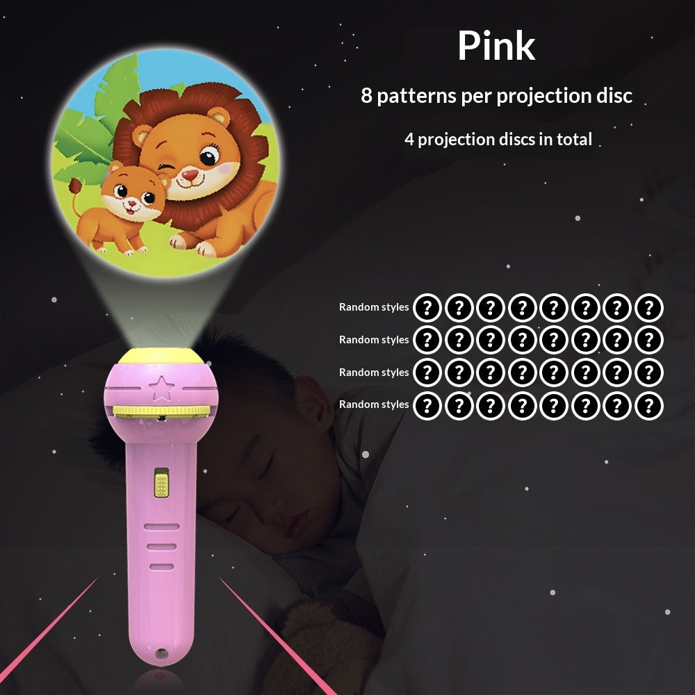 Projecteur pour enfants Lampe de poche Éducation Jouet d'apprentissage précoce avec reconnaissance de motif Glo