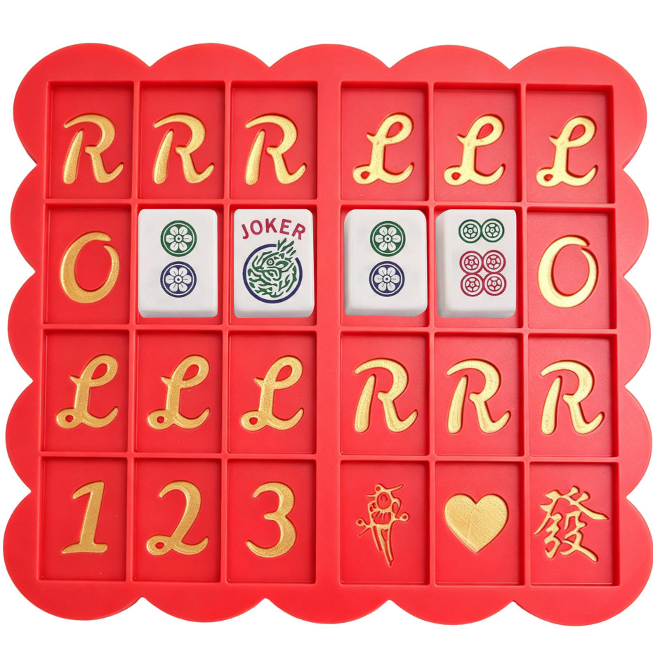 Conseil de pratique américain Mahjong Charleston