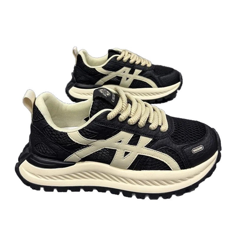 Chaussures décontractées de mode légère-luxe avec un mesh respirant