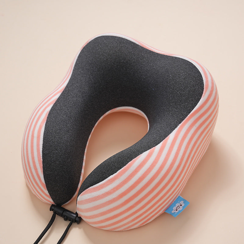 Oreiller de voyage en forme de cou pour avion Car Office Nap