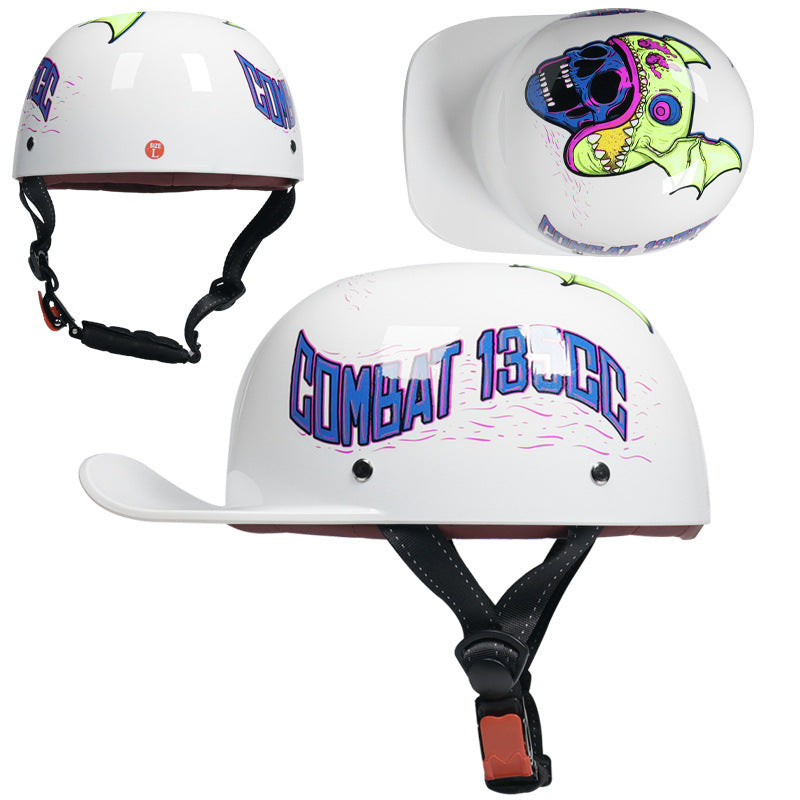 Voiture de voiture demi casque Scooter Scoop Casque