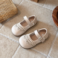 Printemps été coréen Style filles Hollow Out Sandales en cuir