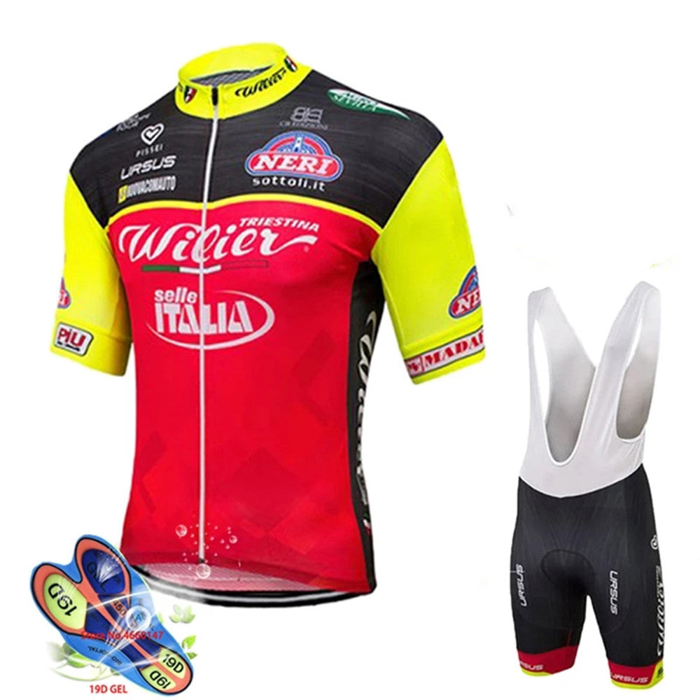 Costume de vélo de montagne à séchage rapide pour hommes