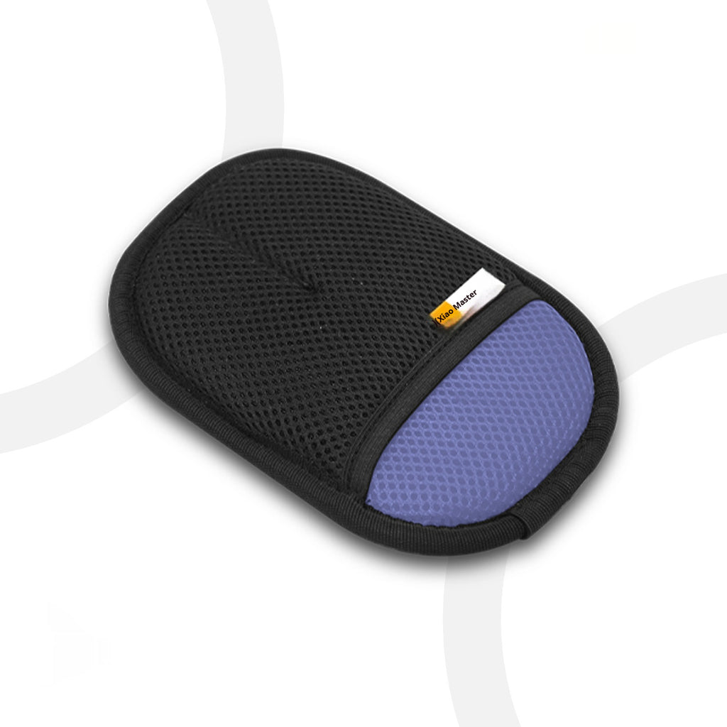 Gants à bretelles double face pour enlever efficacement les cheveux de chat et de chien