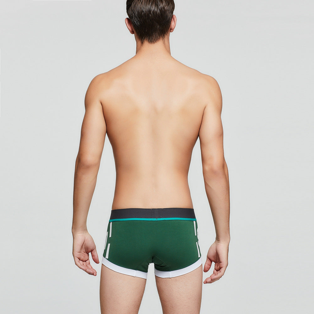 Sous-vêtements en coton respirant taille basse pour hommes