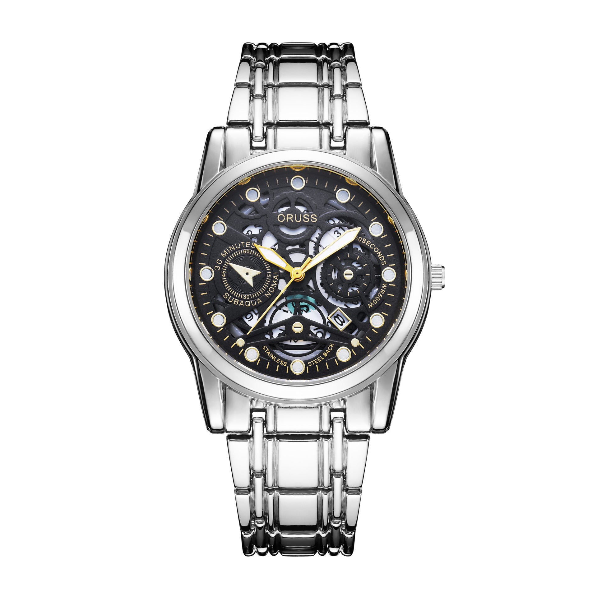 Mouvement automatique de montres Quartz Hollow