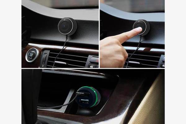 Voiture mains Free Phone Music Player