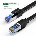 Huit types de câble réseau 10 Gigabit à large bande