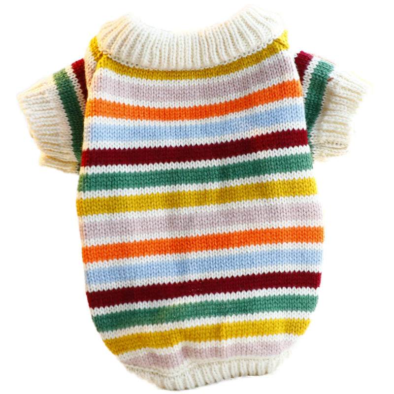 Vêtements de chien Printemps et automne Chandail mignon doux
