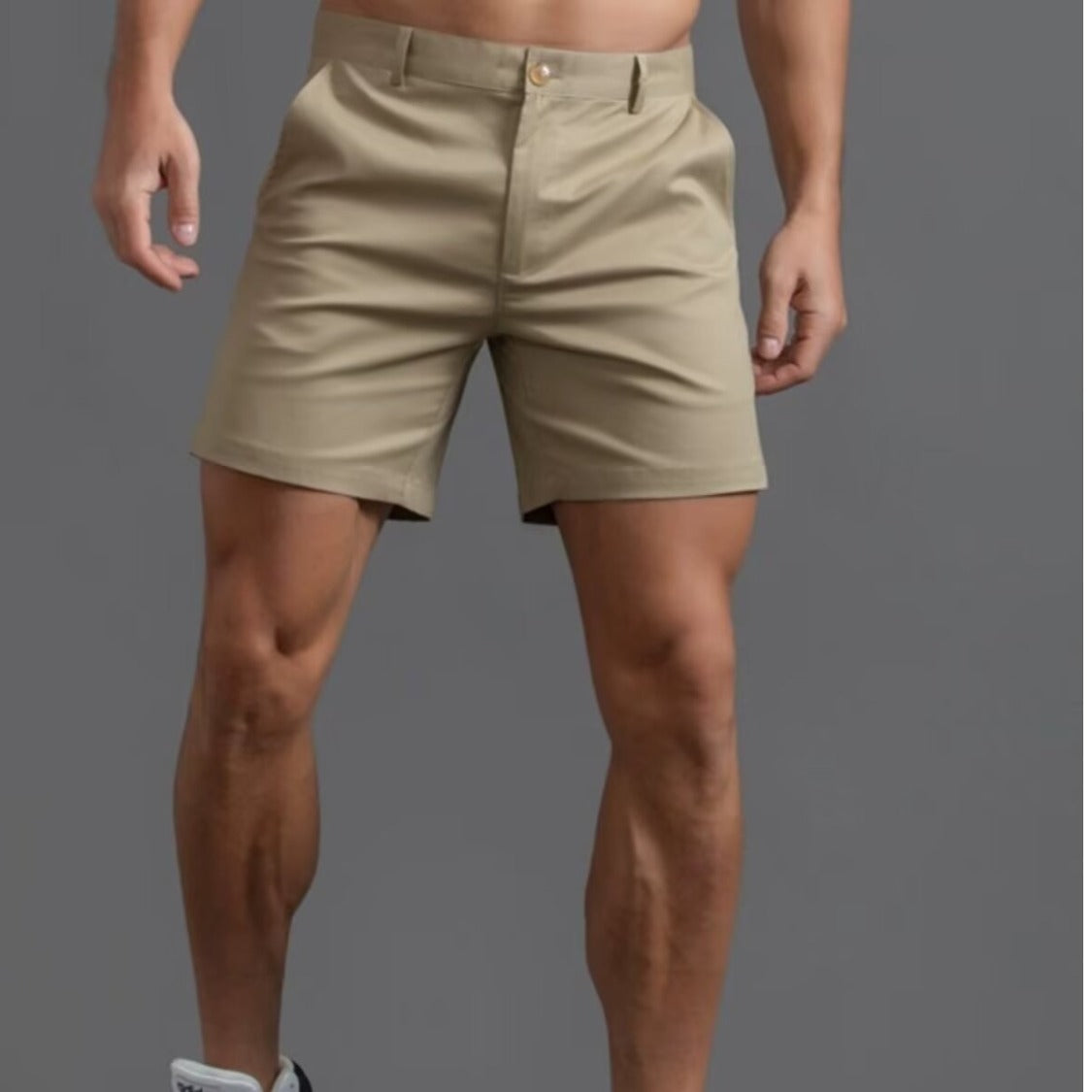Hommes Robe Short Slim-fit Accentuate Muscles