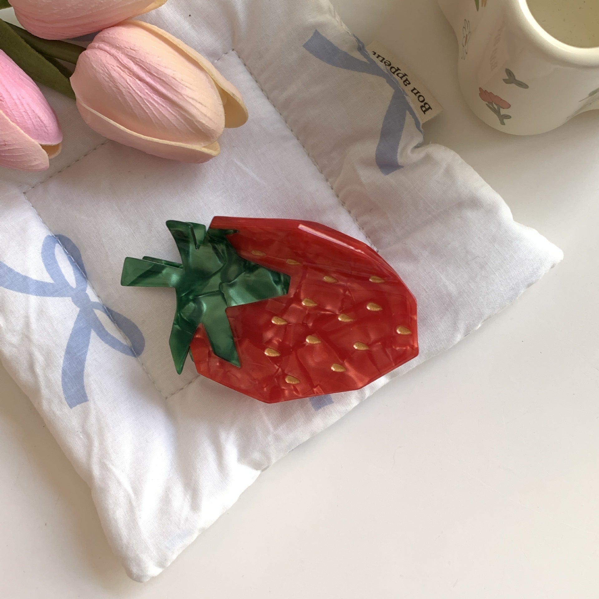 Poignée de fruits Accessoires pour cheveux acétate minoritaire