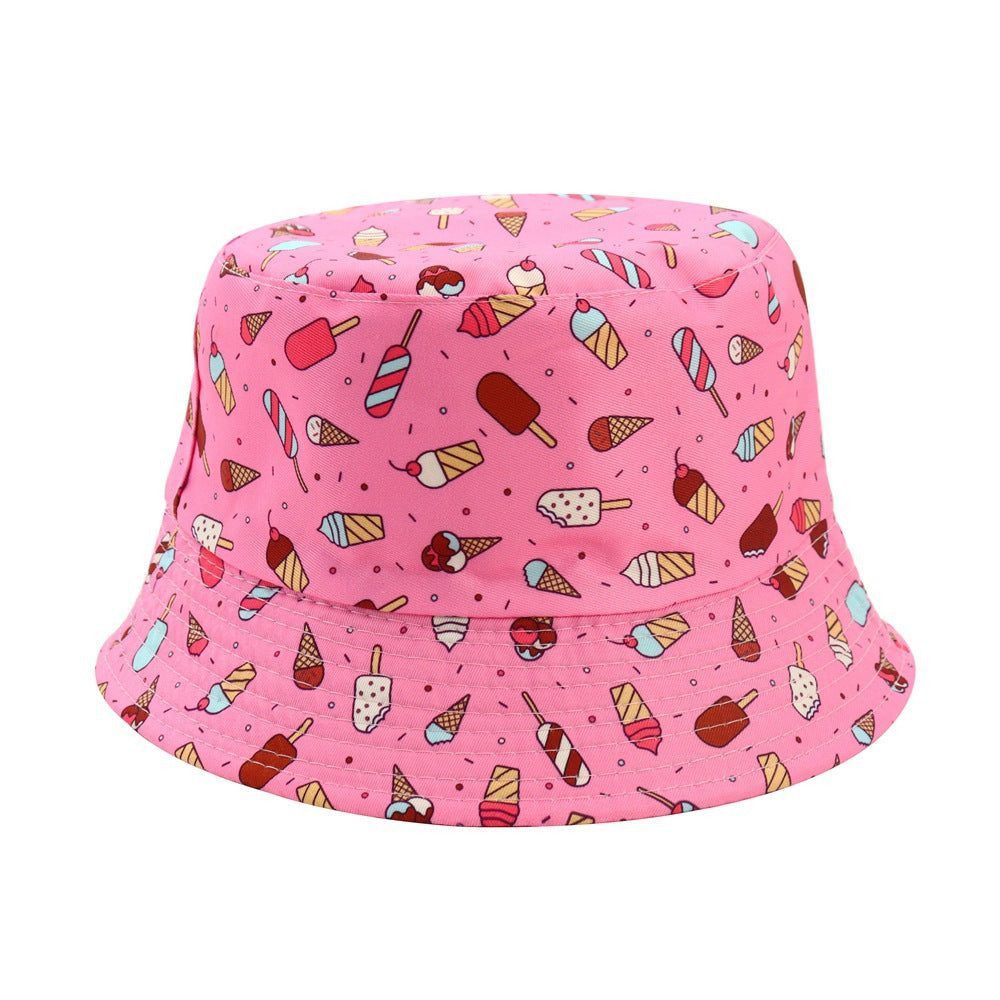 Chapeau d'animaux à double bord pour enfants