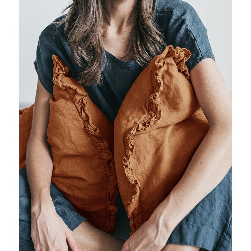 AutomneHiver Linge léger de luxe Étui d'oreiller