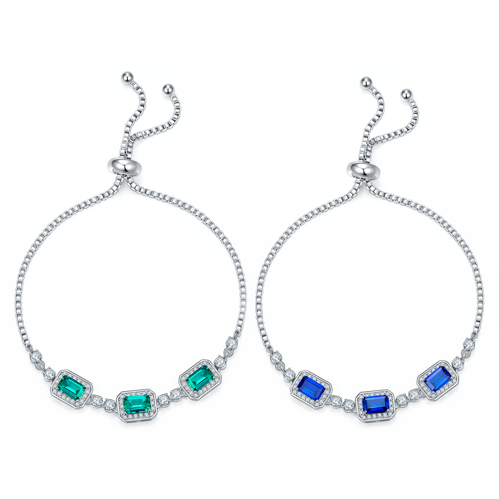 S925 Bracelet Bolo réglable en argent sterling