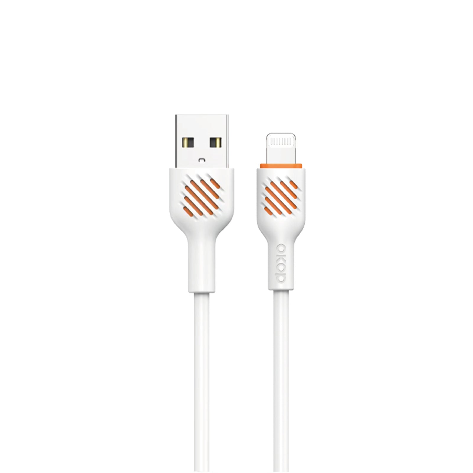 KP-317 Câble de données à charge rapide 65W Câble de recharge de téléphone portable épais compatible avec