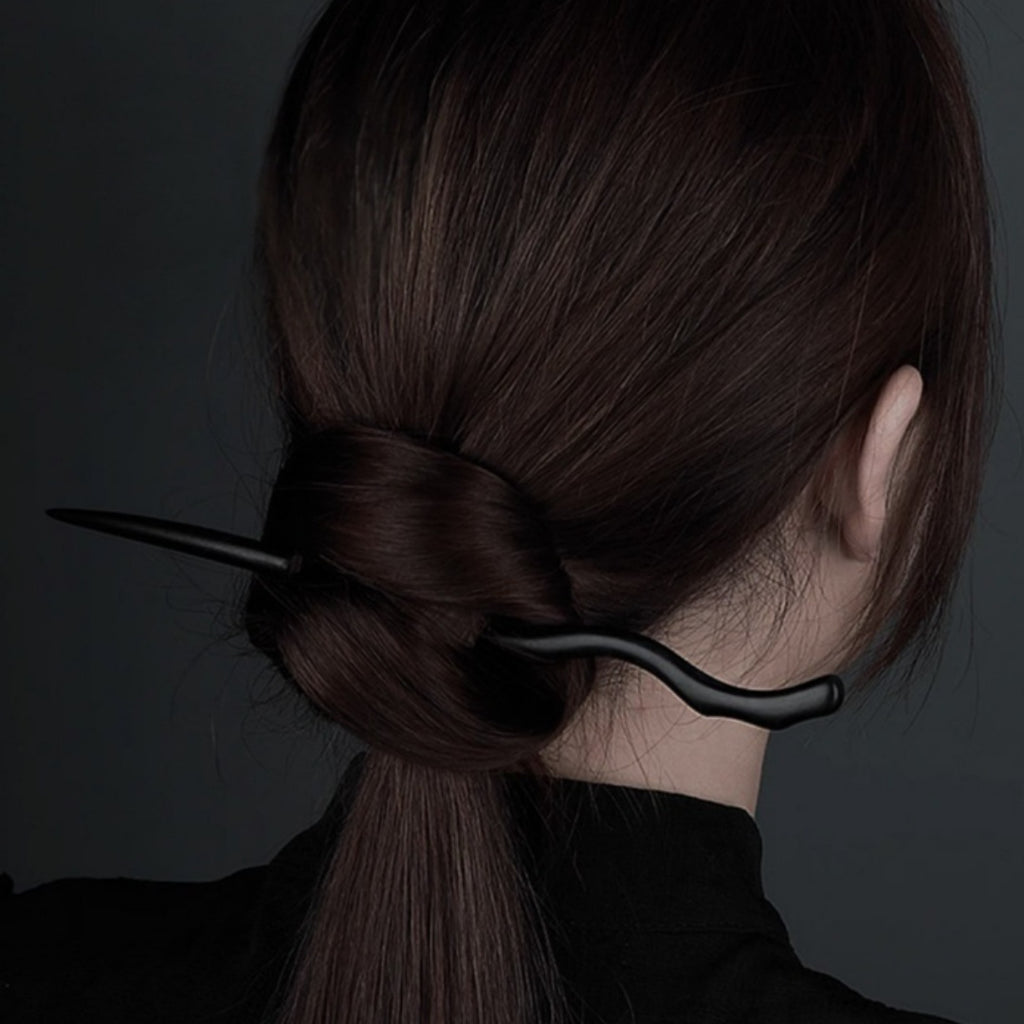 Style ancien des femmes Han vêtements chinois épingle à cheveux en bois