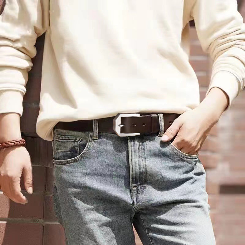 Ceinture de denim professionnelle polyvalente pour hommes