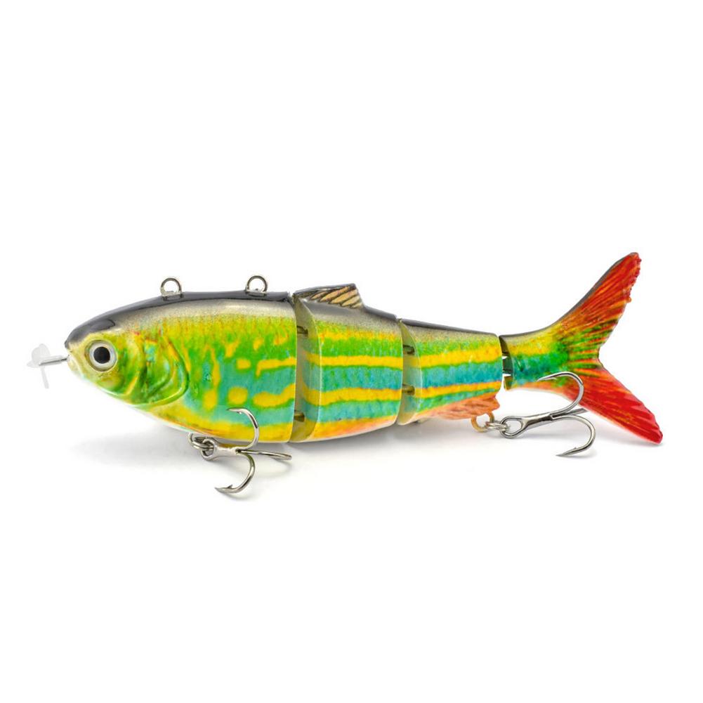 Automatique Baignade Electronic Fish 130mm 42g Propeller Smart Bait Lure Bait rechargeable