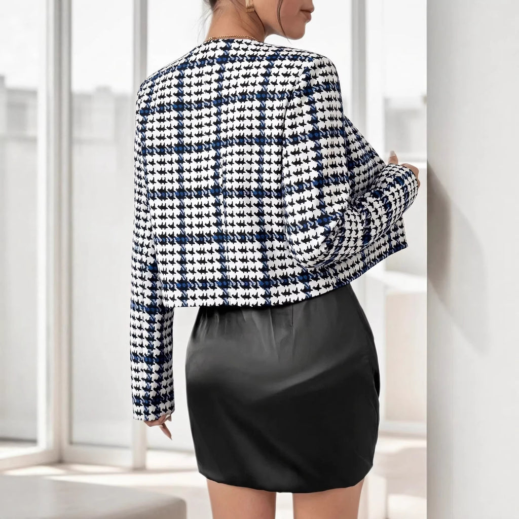 Femme Blazer Short-longueur Top Piece
