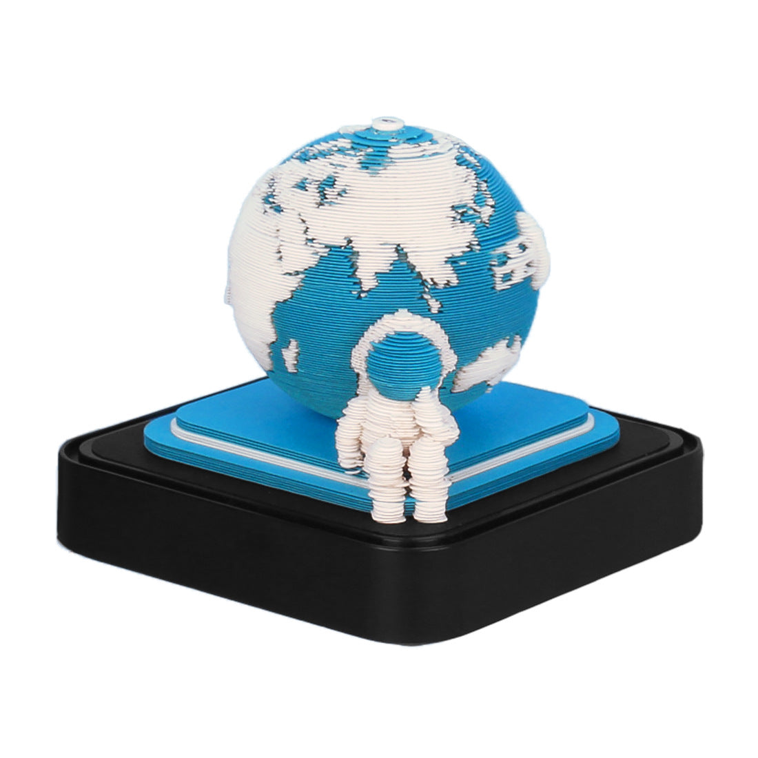 Calendrier de la Terre Lumière Panoramique 3d Créativité en trois dimensions Carving Desk Calendrier