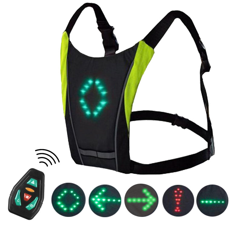 Vestes de sport LED pour la course en plein air et le cyclisme