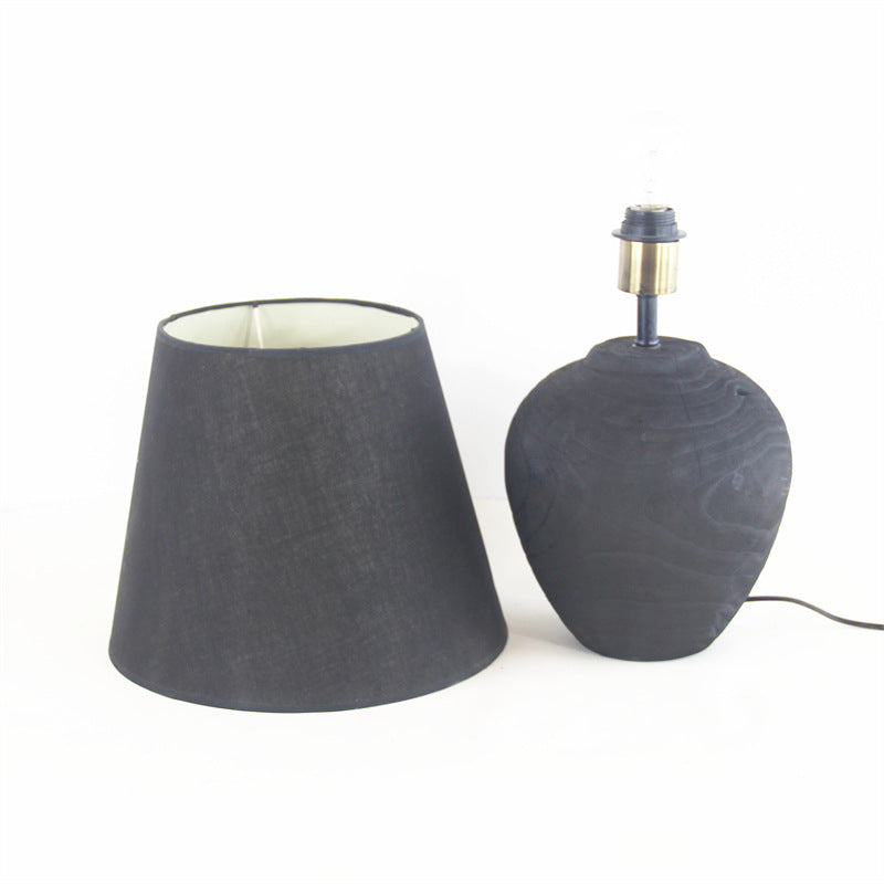 Lampe de table en bois silent style maison Homestay Hotel Atmosphere Décoration Artisan ou