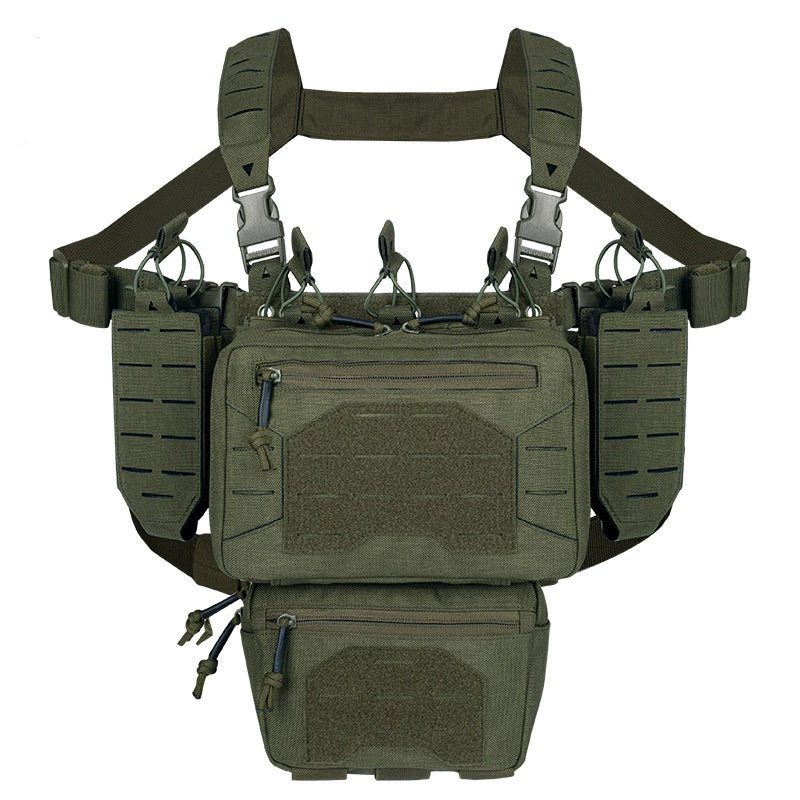 Rig thoracique multi-fonctionnel monté au laser MOLLE