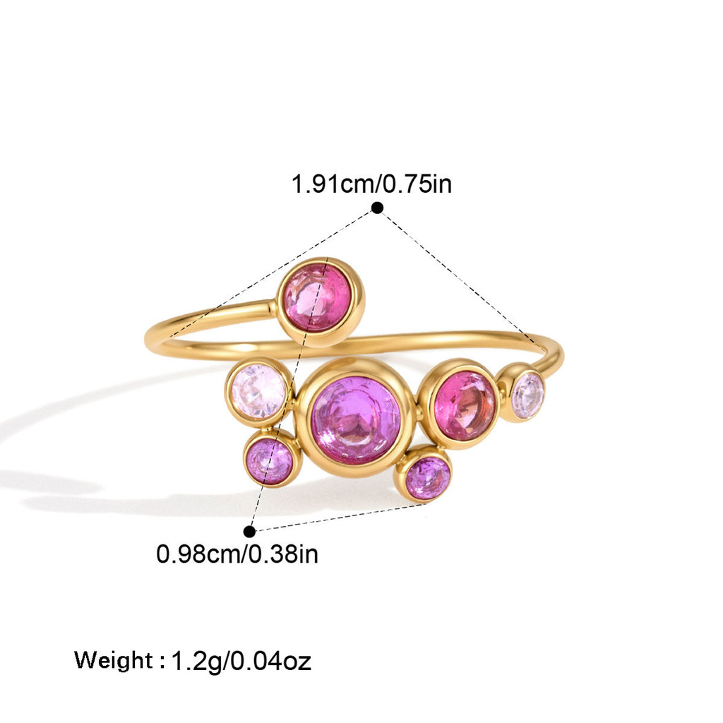 Pendentif Collier en acier titane pour les femmes