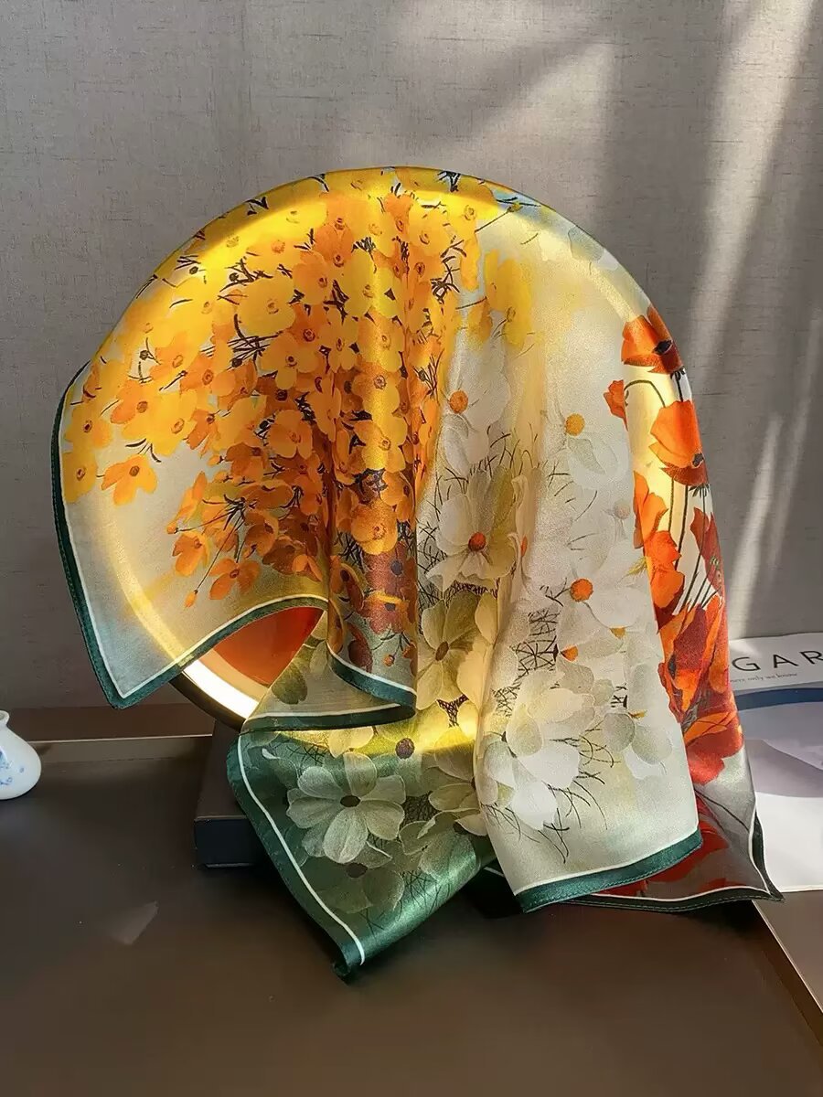 Accessoires de bande de cheveux en écharpe de cou polyvalent haut de gamme