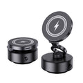 Support de téléphone de voiture pliable avec chargeur sans fil 15W