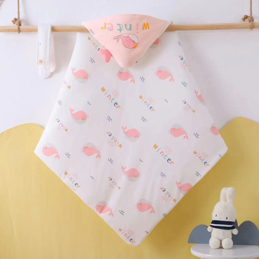 260g Épaisseur de la tenue de bébé Quilt nouveau-né Pack coton Petite serviette de quilt