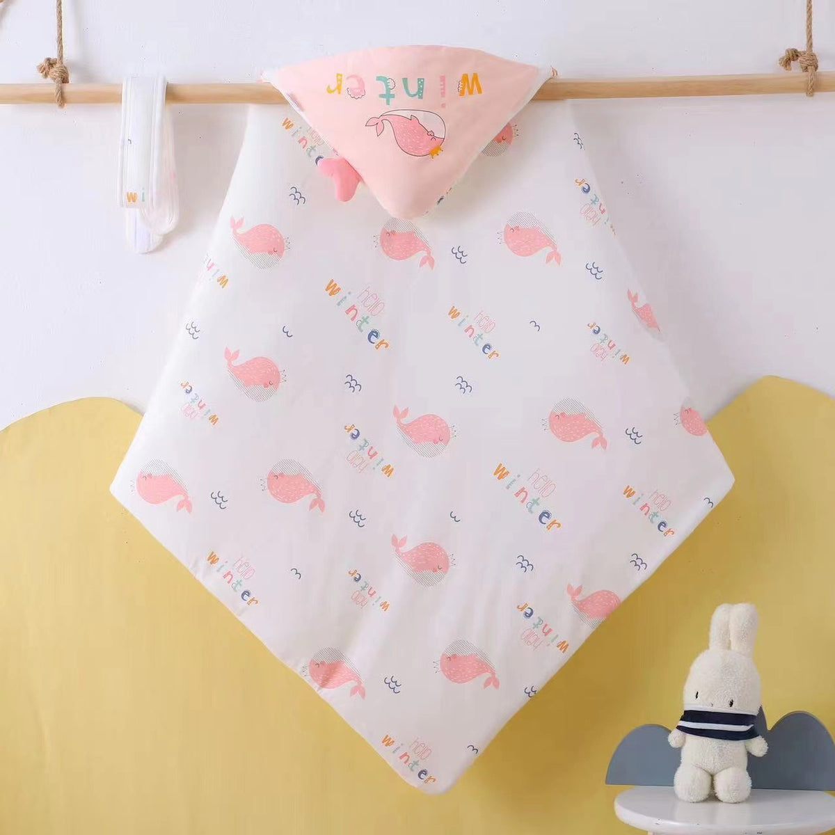 260g Épaisseur de la tenue de bébé Quilt nouveau-né Pack coton Petite serviette de quilt