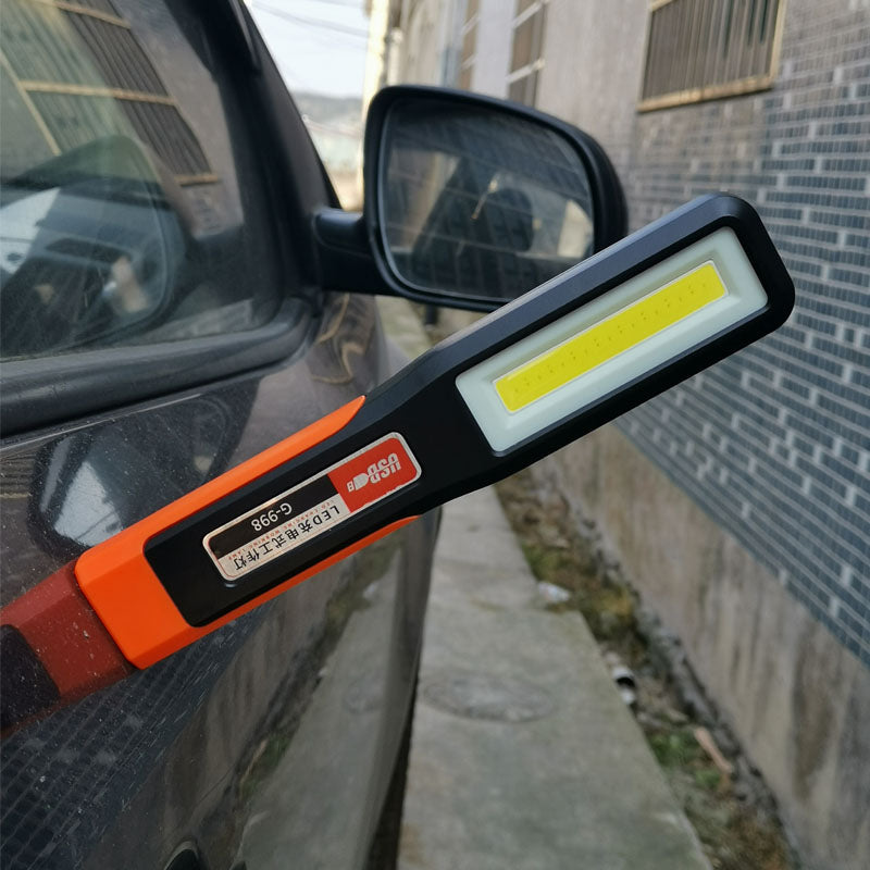 Lampe de travail réparation automatique Super Bright Strong Light Led avec aimant voiture réparation lumière Flash