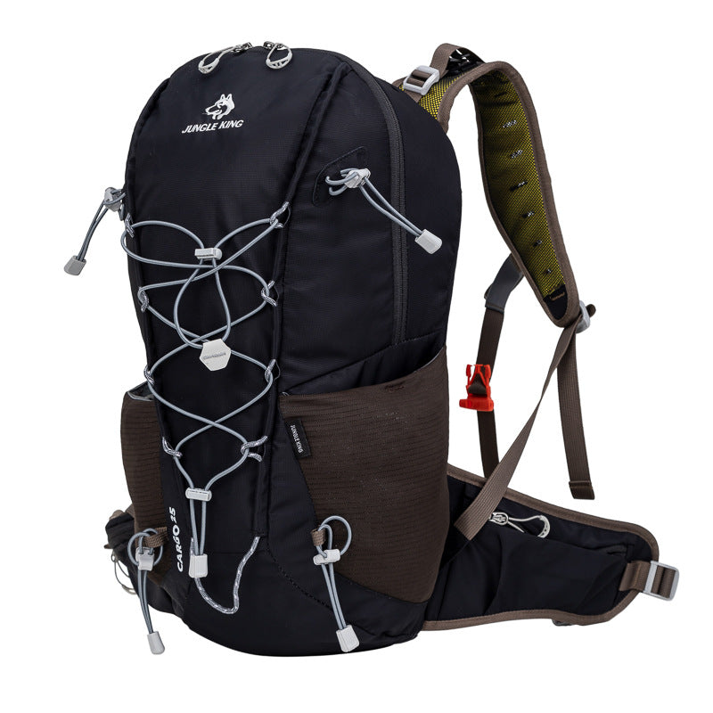 Sac à dos de randonnée pliable pliable zippé extérieur haute capacité