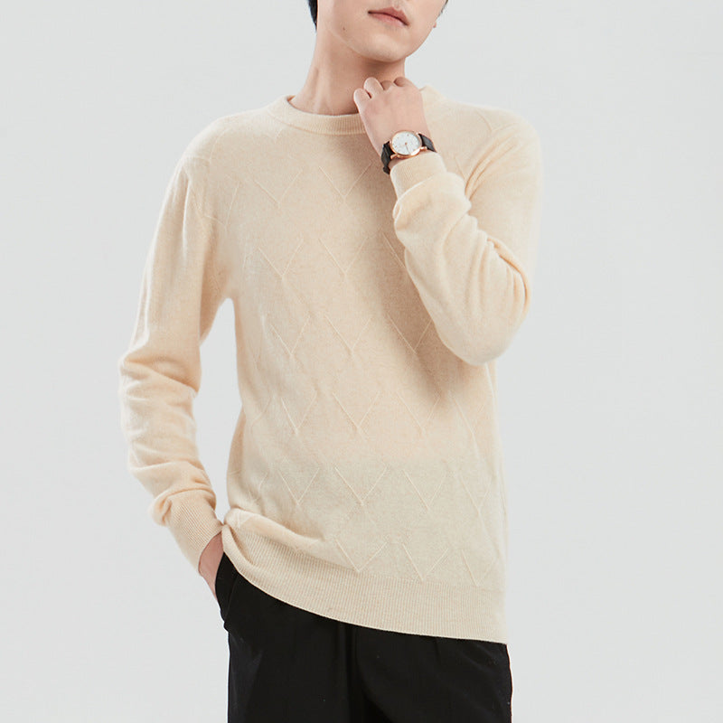 AutomneHiver Chandail de laine Hommes Pullover