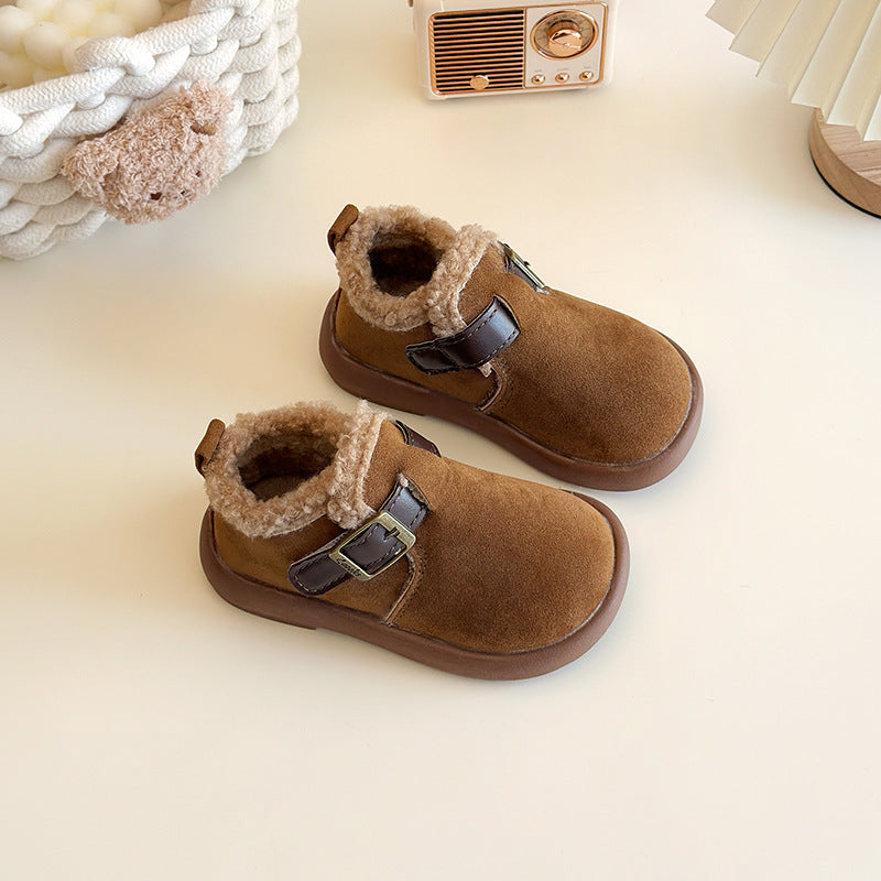 Filles Hiver Velvet-Line Casual Chaussure chaude