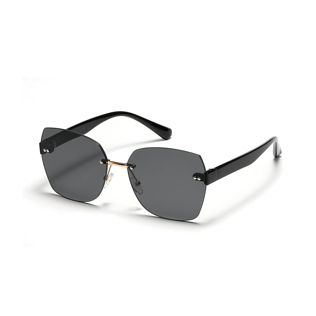 Lunettes de soleil haut de gamme Diamond Cut Edge pour femmes