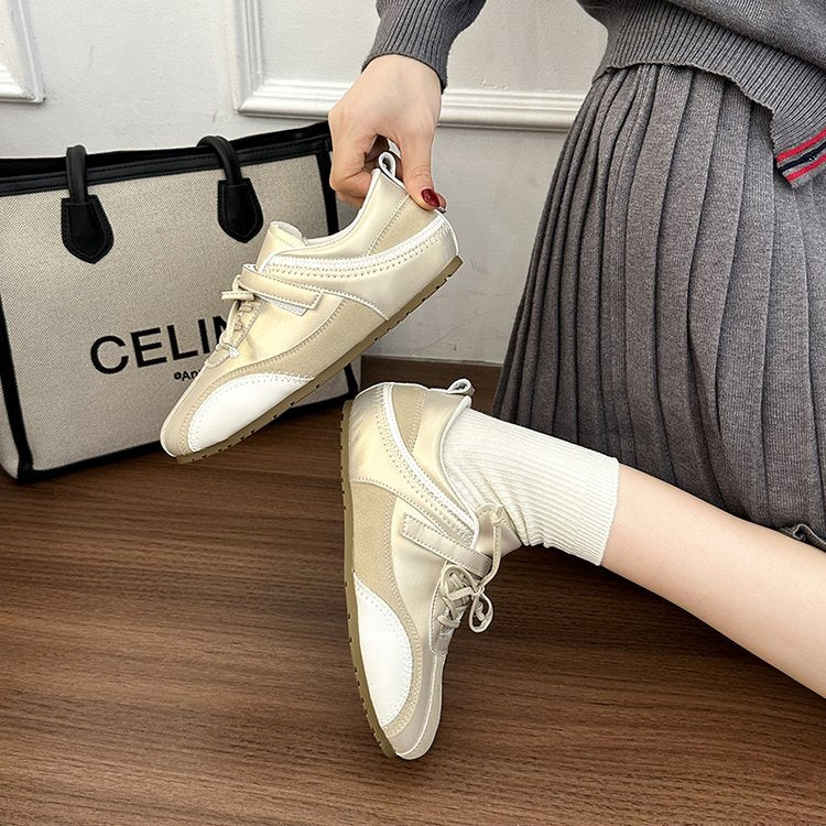 Femmes Velcro Chaussures de Ballet Casual