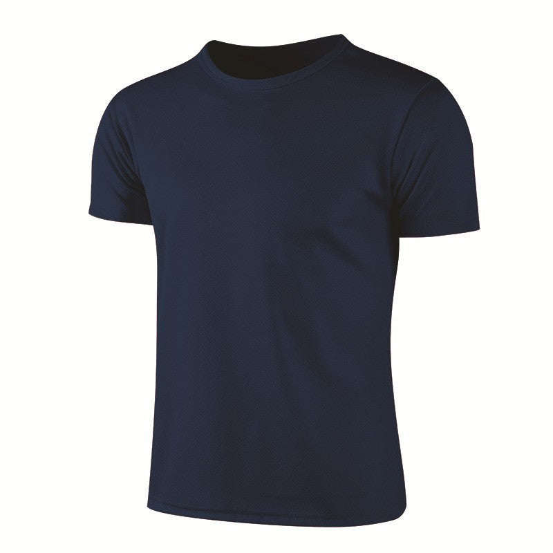 Hommes Col d'équipage Quick Dry manches courtes T Shirts Populaire Européen American Sports Plus Taille T