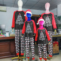 Vêtements de maison imprimés pour parents et enfants de Noël