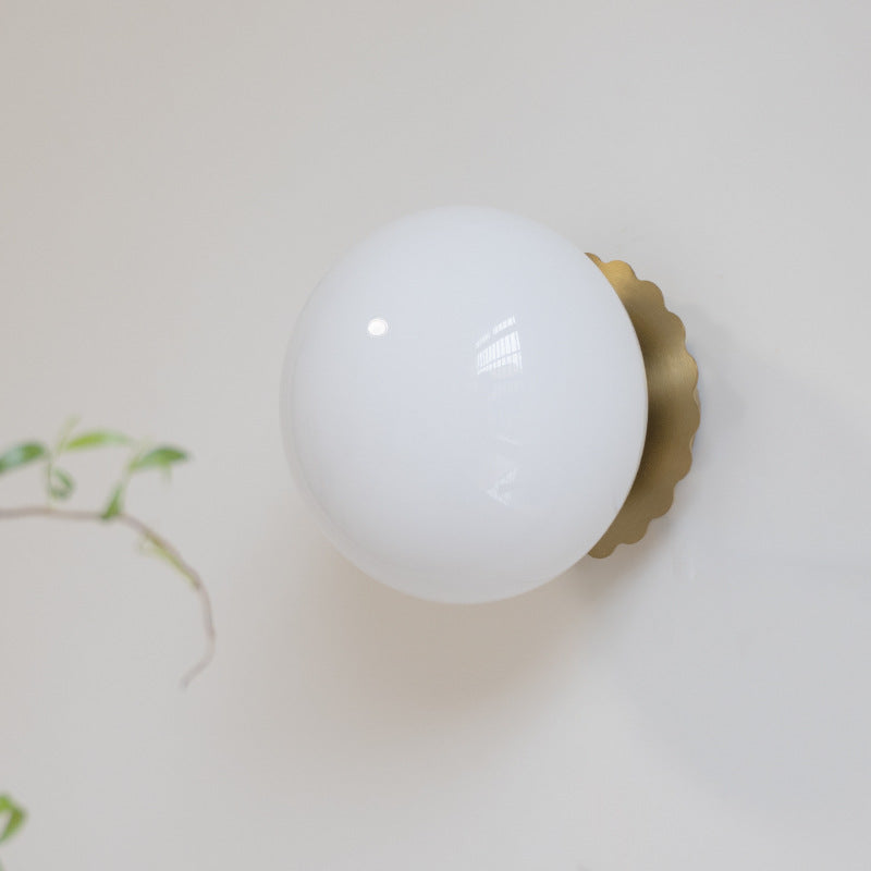 Lampe murale retro à la crème magique