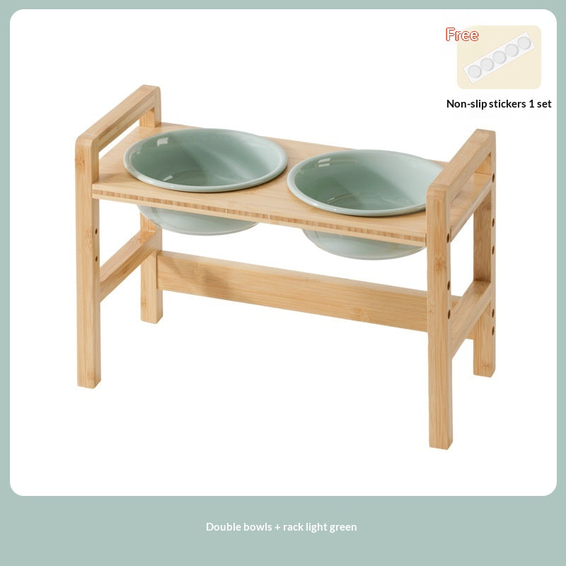 Céramique Grande Capacité Dog Bowl Feeder