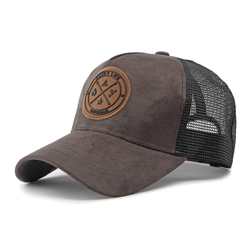 Casquette de baseball multicolore pour hommes et femmes avec logo rond et ajustabl
