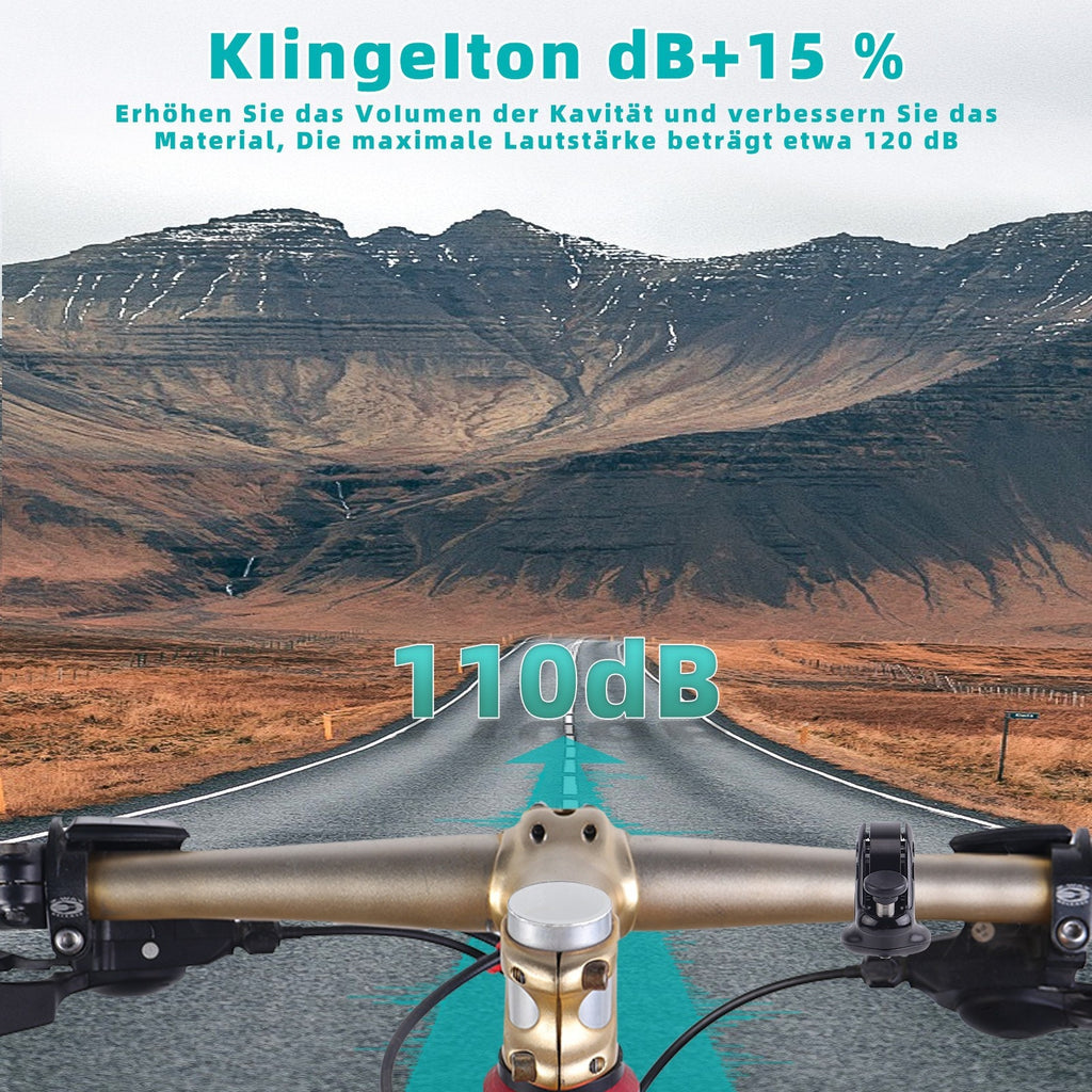 Positionnement du vélo Antivol Bell VTT Aluminium Alliage Bell Jeu Bell Cyclisme F