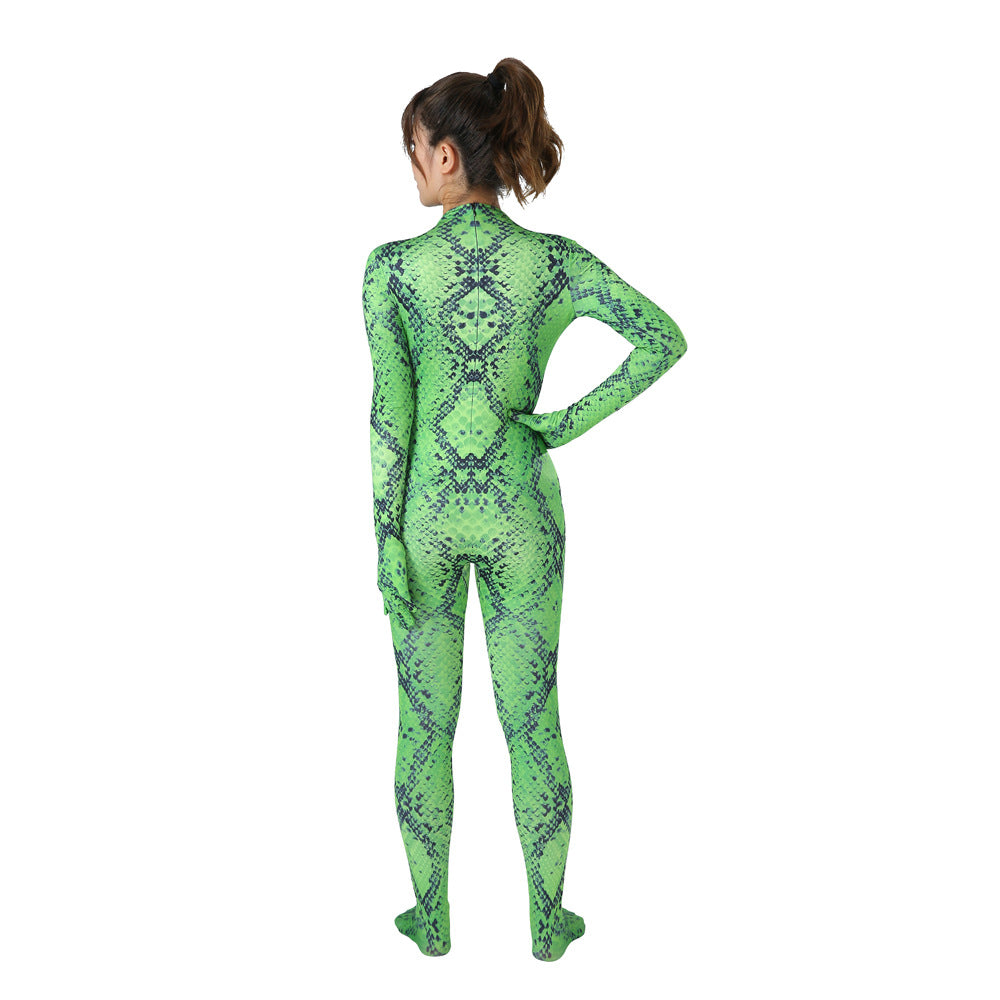 Hongbo Python Vert Bodysuit Halloween