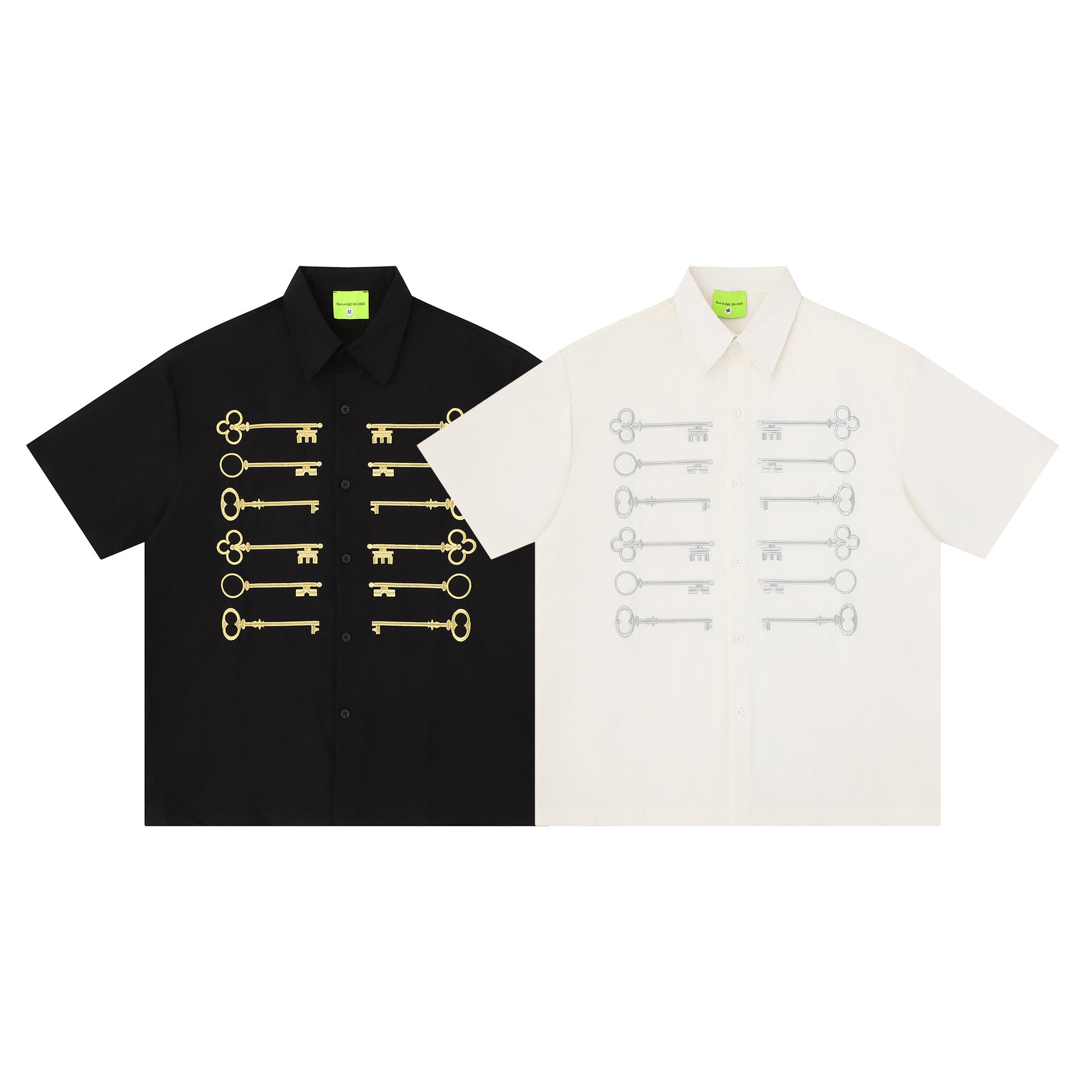 T-shirt à manches courtes rétro style américain pour le printemps et l'été