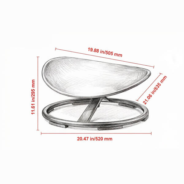 Chaise pivotante pour enfants LBS 220